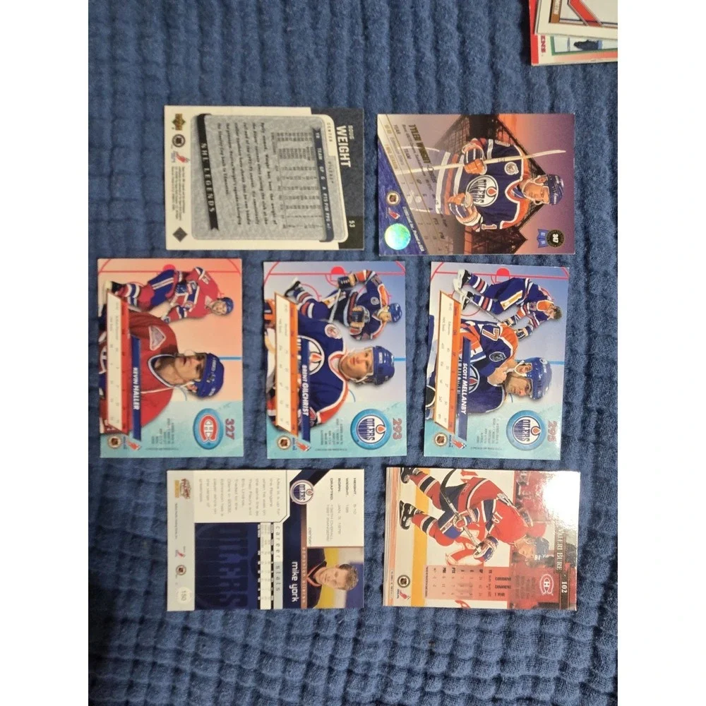 NHL Hockey Card Lot Oilers/Canadiens Upper Deck Score Inserts 15 Cards